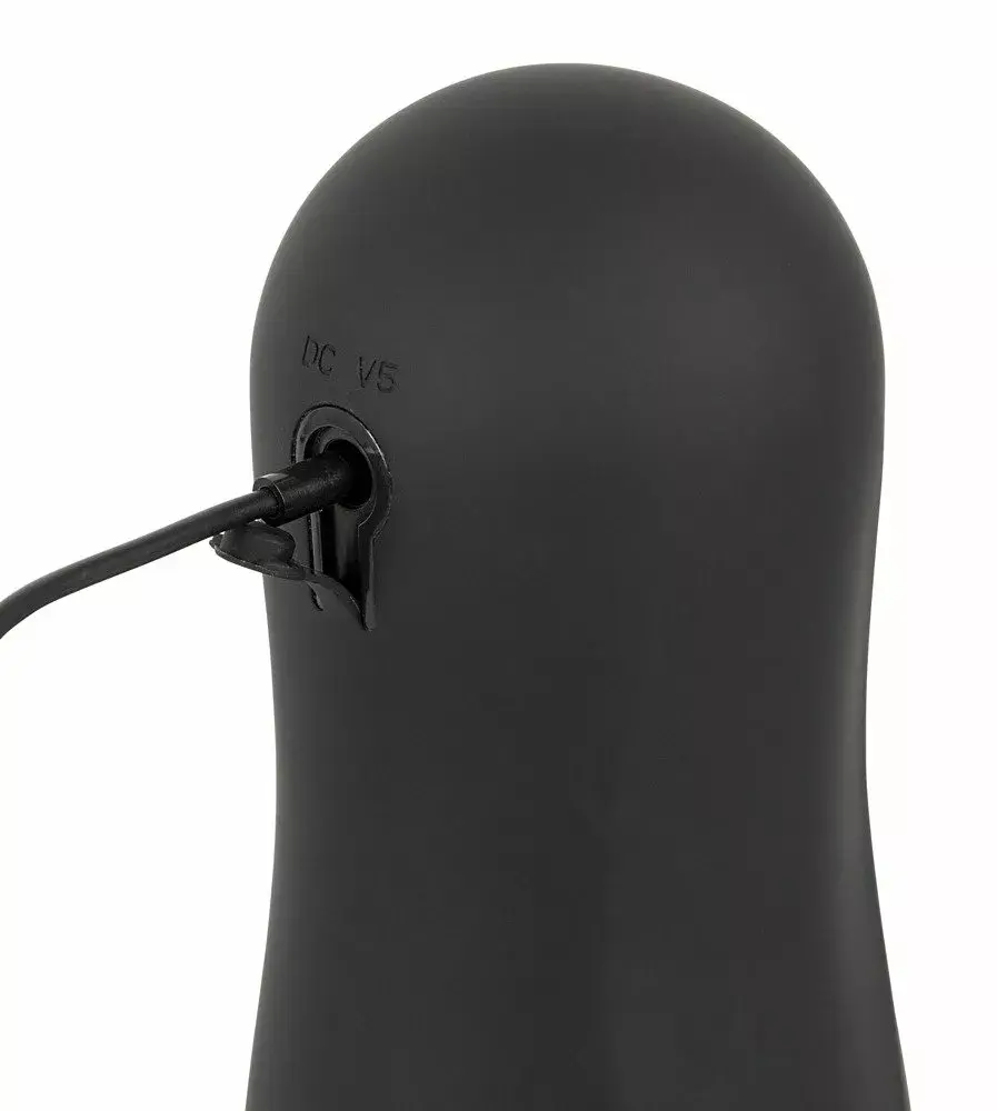 Мастурбатор Rebel Silicone Black — нагрев, вибрация, всасывание Photo 9