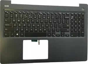 Wired Dell keyboard Backlit USB model 1DD49 — backlit keys, USB connection
