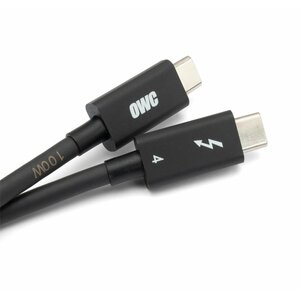 OWC OWCCBLTB4C0.7M USB cable 0,7m USB 3.2 Gen 2 (3.1 Gen 2) USB C Black