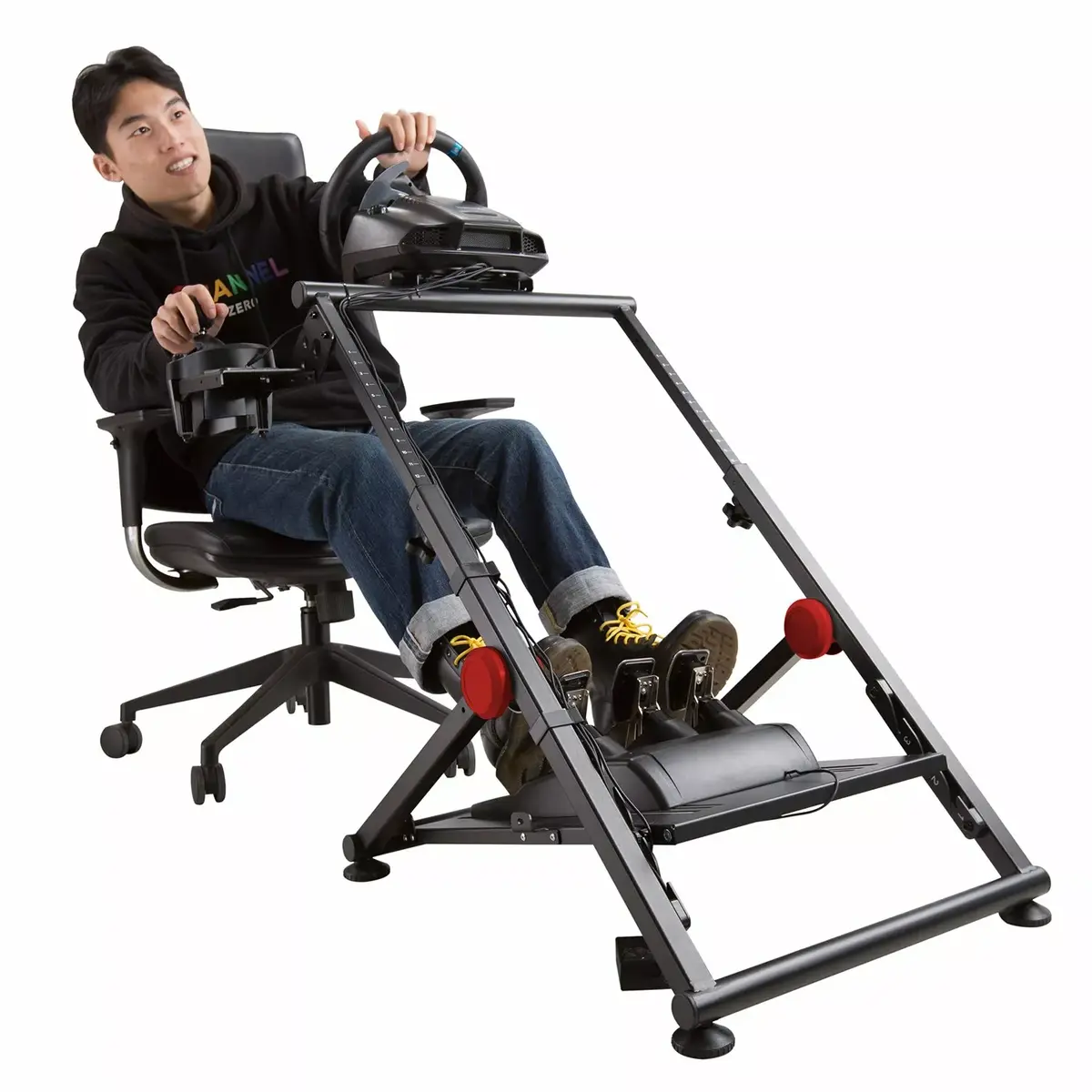 nano rs RS155 Foldable Adjustable Steering Wheel Stand Photo 7