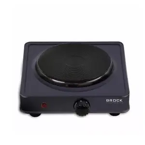Brock Electronics EP 100 BK plīts virsma Melna Galda 1 Zona
