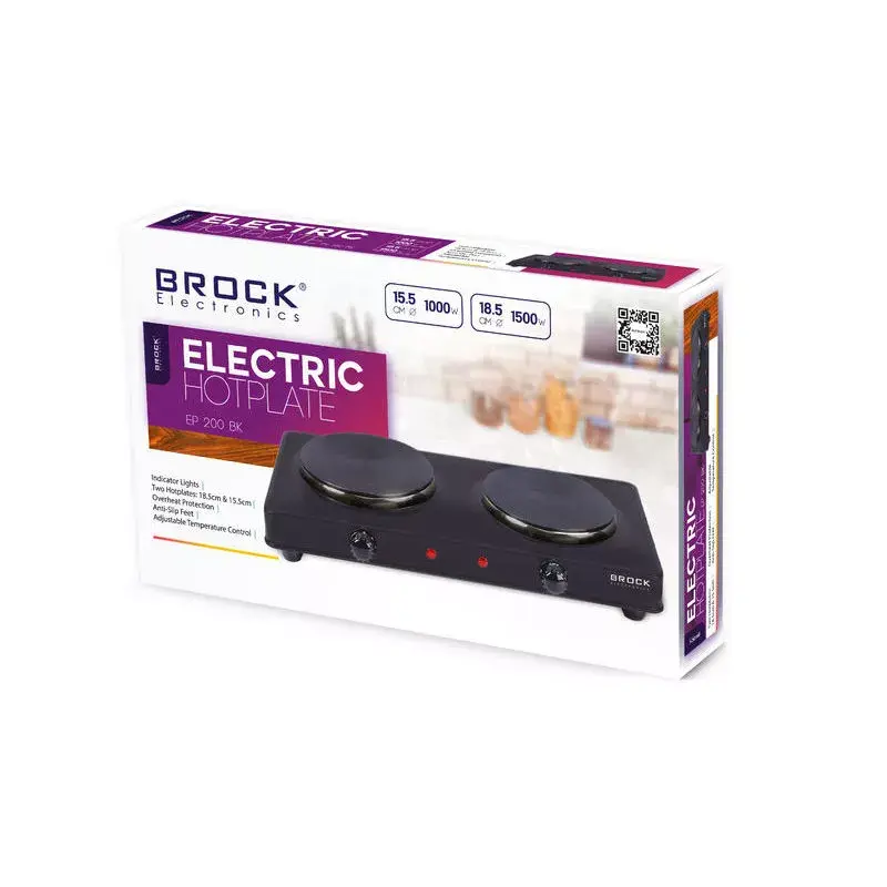 Freestanding cooker Brock Electronics EP 200 BK Photo 2