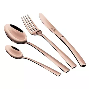Cutlery set berlinger haus BH/2637 — 24-piece flatware set, rose gold finish