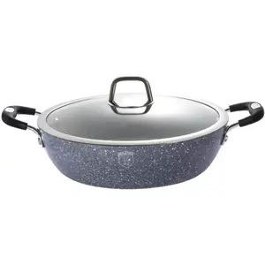 Saucepan Berlinger Haus BH/1158N, 3.8 L, round, grey, Ø 28 cm, height 75 mm