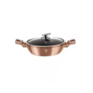 Saucepan Berlinger Haus BH/1519N, 3.8 L, round, 28 cm diameter, rose gold