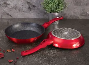 Frying pan set Berlinger Haus BH/1288NF — aluminium, burgundy, Ø20/28 cm (2 pcs)