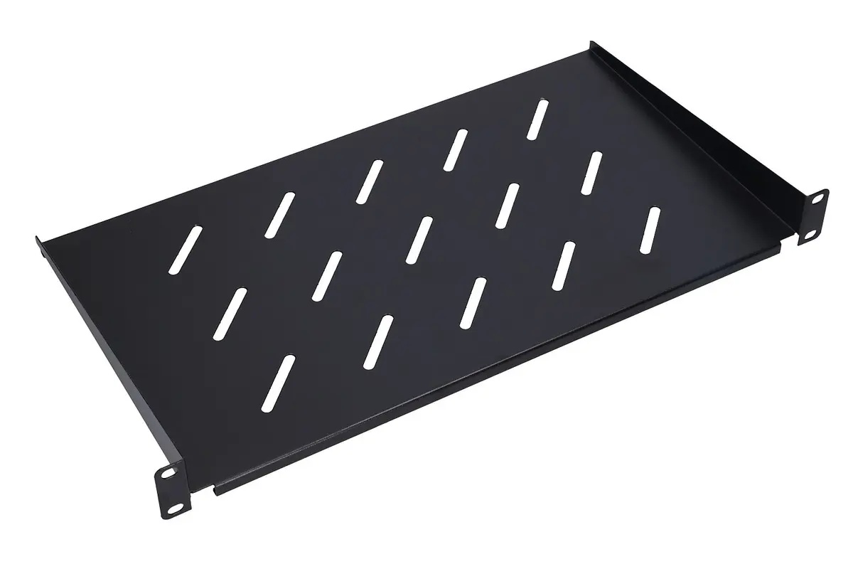Extralink 1U 350mm 19" Rack Shelf for Wall Cabinets Photo 8