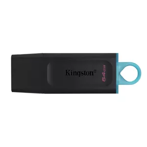 USB флеш-память Kingston 64GB USB 3.2 DataTraveler Exodia Black Teal
