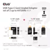 CLUB3D USB Type-C Gen2 угловые адаптеры CAC-1528 Photo 4