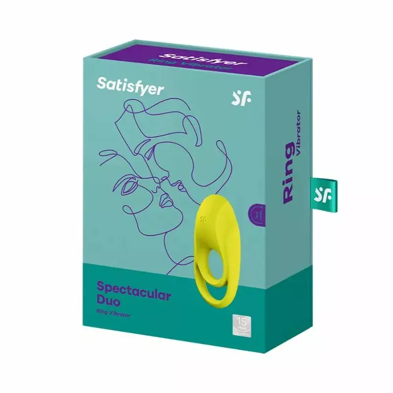 Penisa stiprinājums Satisfyer Spectacular Duo Ring Vibrator Photo 3