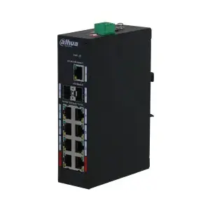 Unmanaged Switch Dahua PFS3211-8GT-120-V2 Gigabit Ethernet PoE 9 Ports