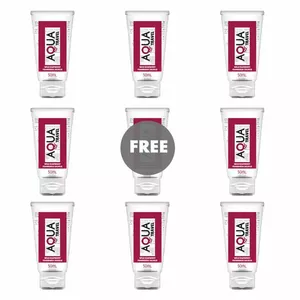 Водная смазка Aqua Travel Wild Raspberry вкус 50 мл — водная личная смазка, со вкусом