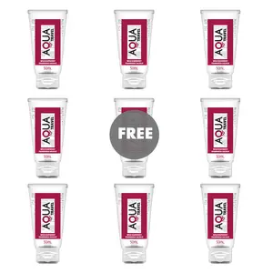 Водная смазка Aqua Travel Wild Raspberry вкус 50 мл — водная личная смазка, со вкусом