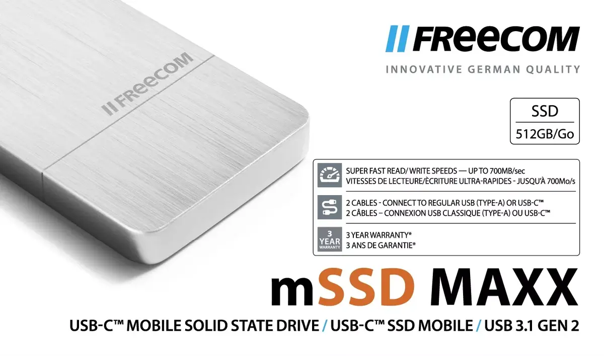 FREECOM MAXX 512 GB External SSD Photo 9