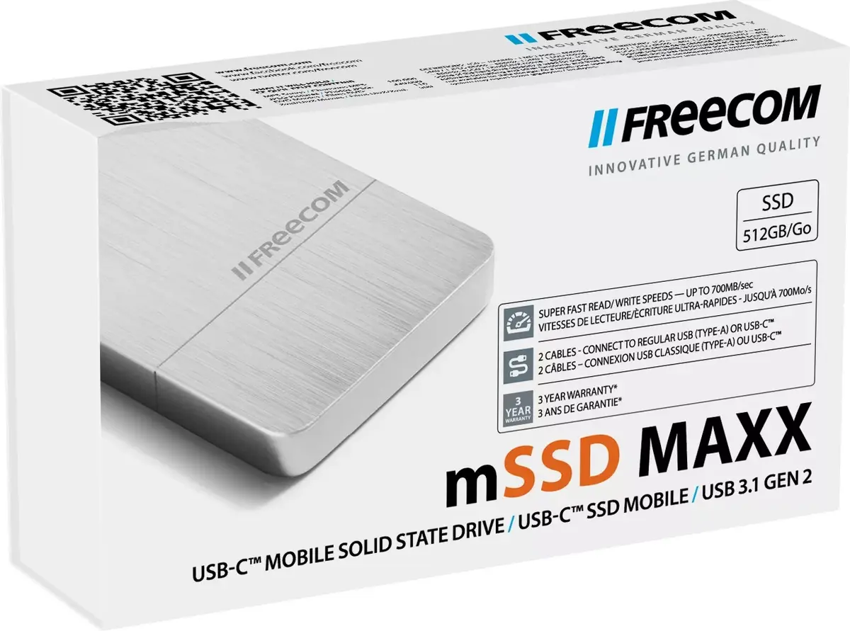 FREECOM MAXX 512 GB External SSD Photo 10