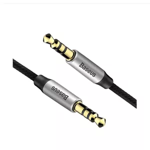 Baseus Yiven audio kabelis 0,5 m 3.5mm Melns, Sudrabs