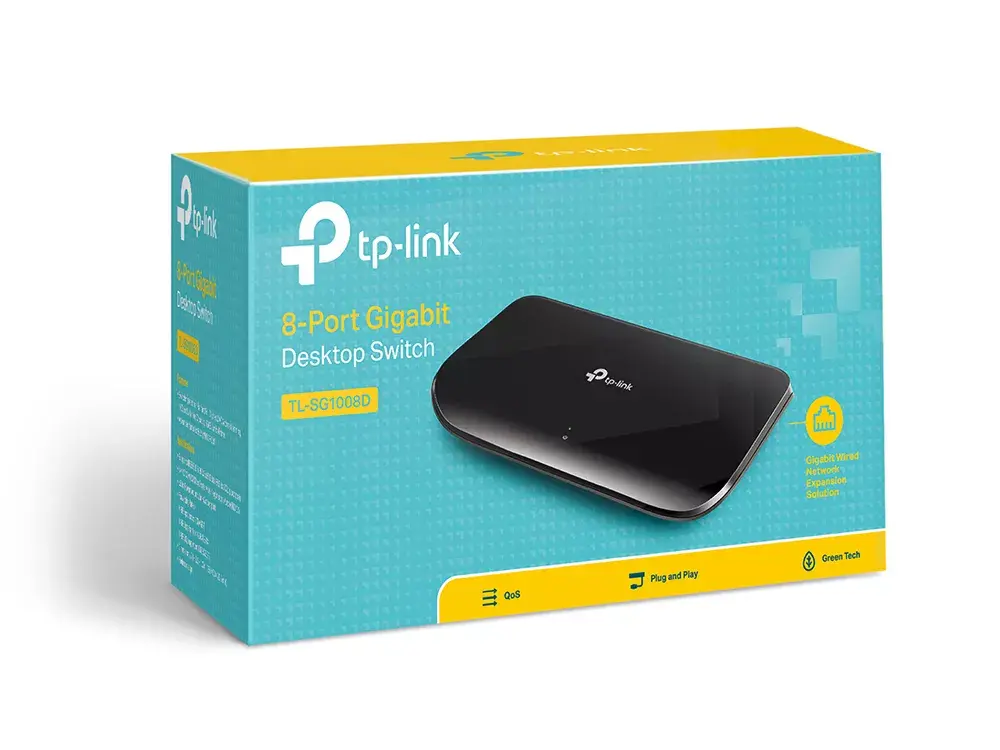 Neadministrējams slēdzis TP-Link TL-SG1008D Photo 6
