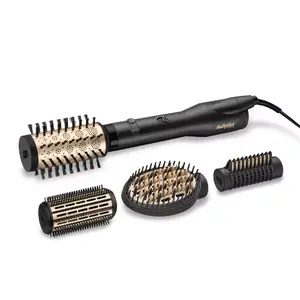 Набор для укладки волос BABYLISS AS970E — 650 Вт, керамический нагрев, ионизация, вращающаяся щётка, 2 уровня, 5 см стержень