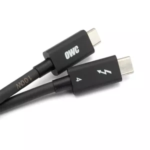 OWC OWCCBLTB4C2.0M Thunderbolt cable 2 m 40 Gbit/s Black