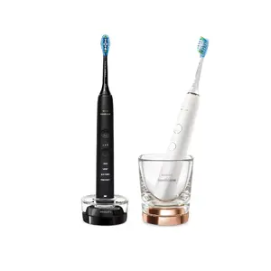 Toothbrush Philips HX9914/57 DiamondClean 9000 2-Pack Black/White
