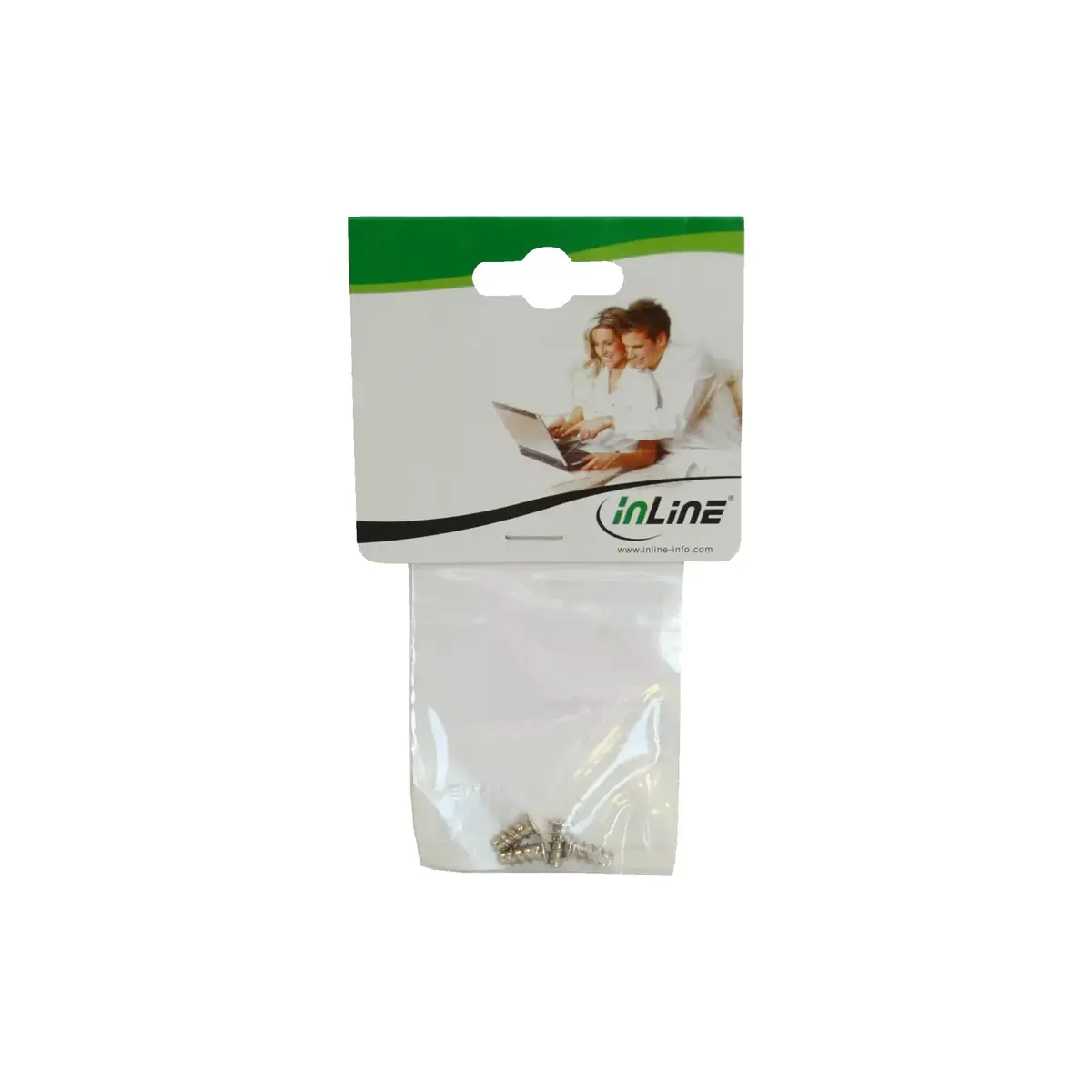 InLine fan screw 5.0×10.0 mm, pack of 4 Photo 2