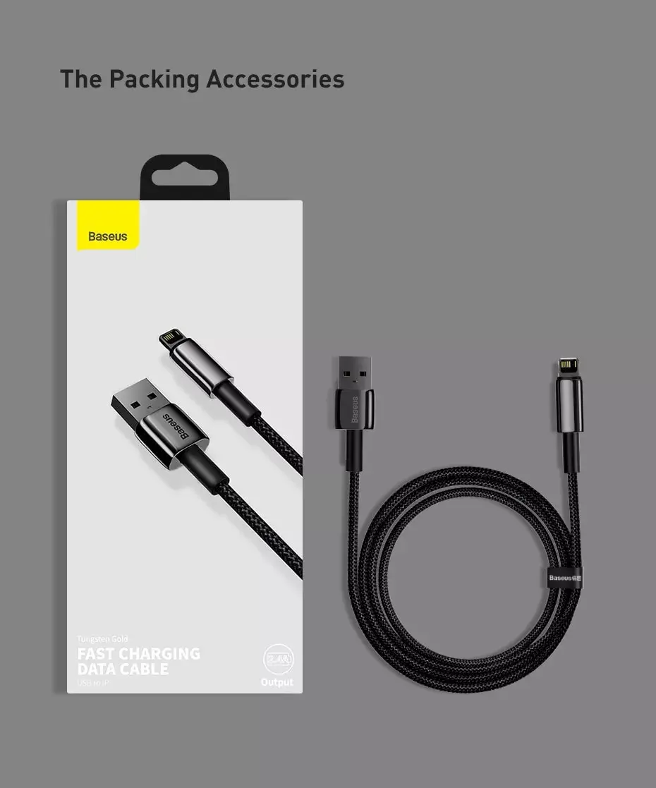Baseus CALWJ-A01 Lightning Cable Photo 2