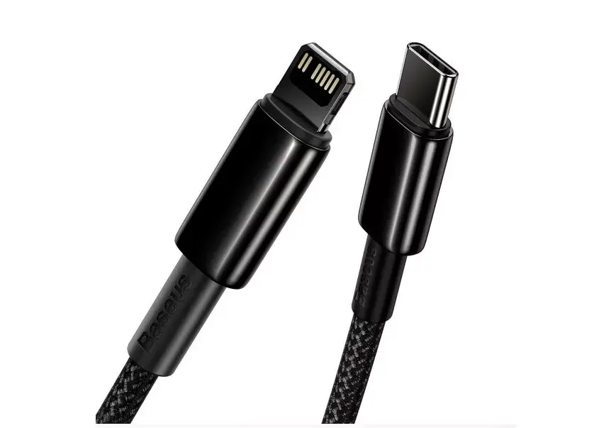 Baseus Tungsten Cable 1m Black Photo 2