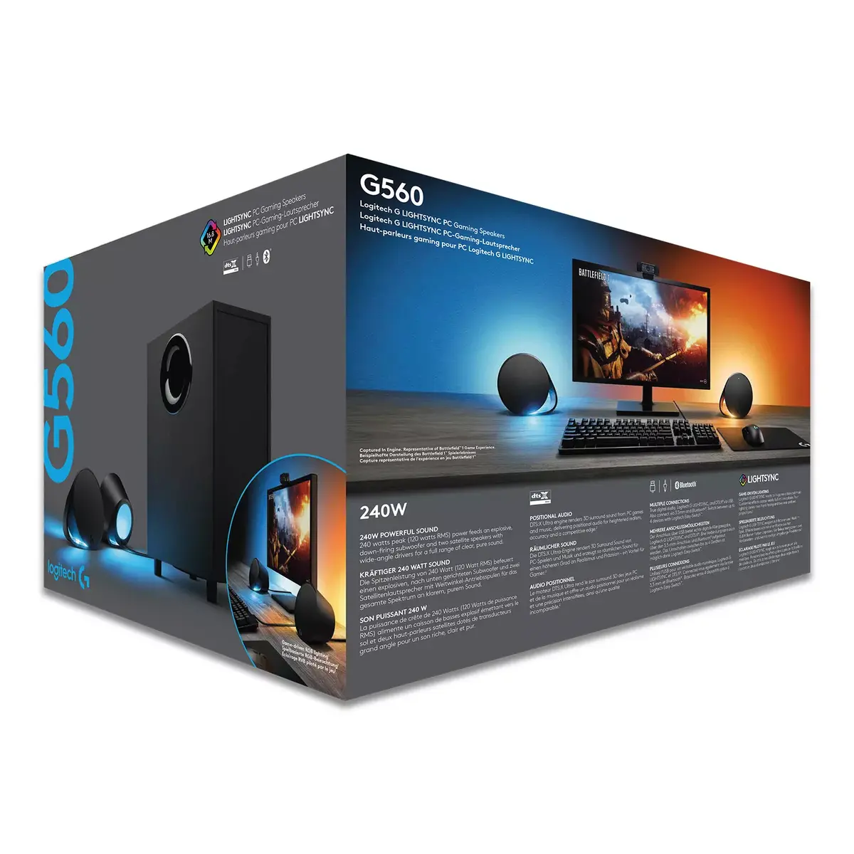 Колонки для ПК Logitech G G560, 980-001301 Photo 32