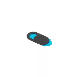 Webcam cover NATEC NWC-1488 black, size 18×9×0.8 mm, 1 pc