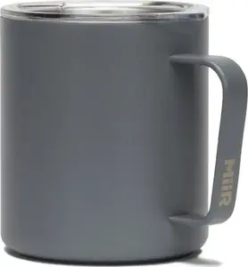 Kempinga krūze MiiR Camp Cup Grafitowy 350 ml — nerūsējošā tērauda ar dubultām sienām