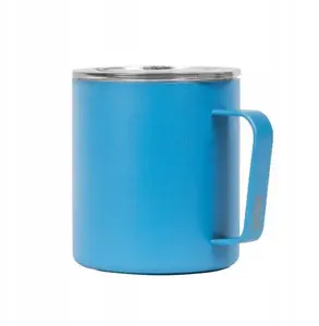 Kempinga krūze MiiR Camp Cup zils 350 ml — izolēta nerūsējošā tērauda ceļojumu krūze