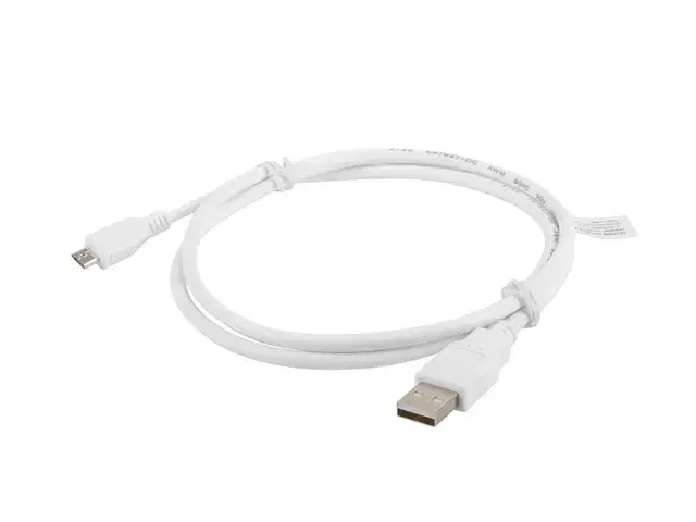 USB кабель Lanberg CA-USBM-10CC-0010-W Photo 2
