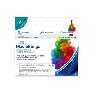 Cartridge MediaRange HP NR 951XL Chip & Ink Level Cyan