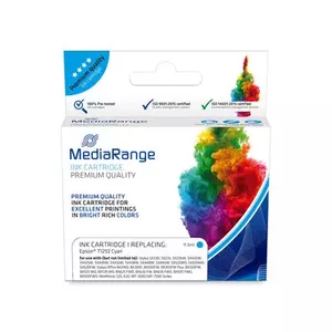 MediaRange MRET129C ink cartridge 1 pc(s) Compatible Cyan