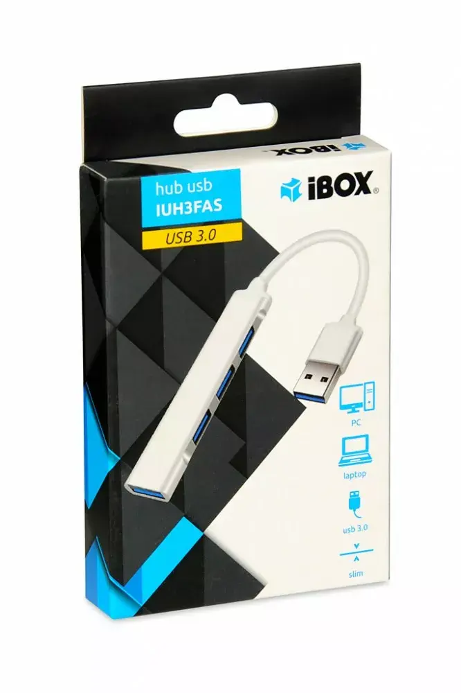 USB-хаб IBOX IUH3FAS — 1x USB 3.0, 3x USB 2.0 Photo 8