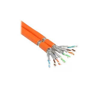 Сетевой кабель Alcasa GC-N0066 S/FTP Cat7 100 м Оранжевый