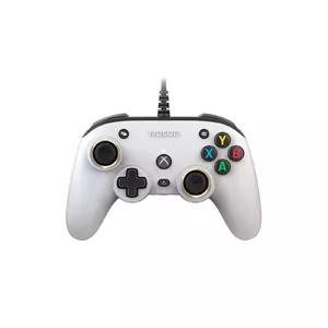 Gamepad nacon Pro Compact Controller White — wired USB for Xbox One / Xbox Series S / Xbox Series X, 3 m cable