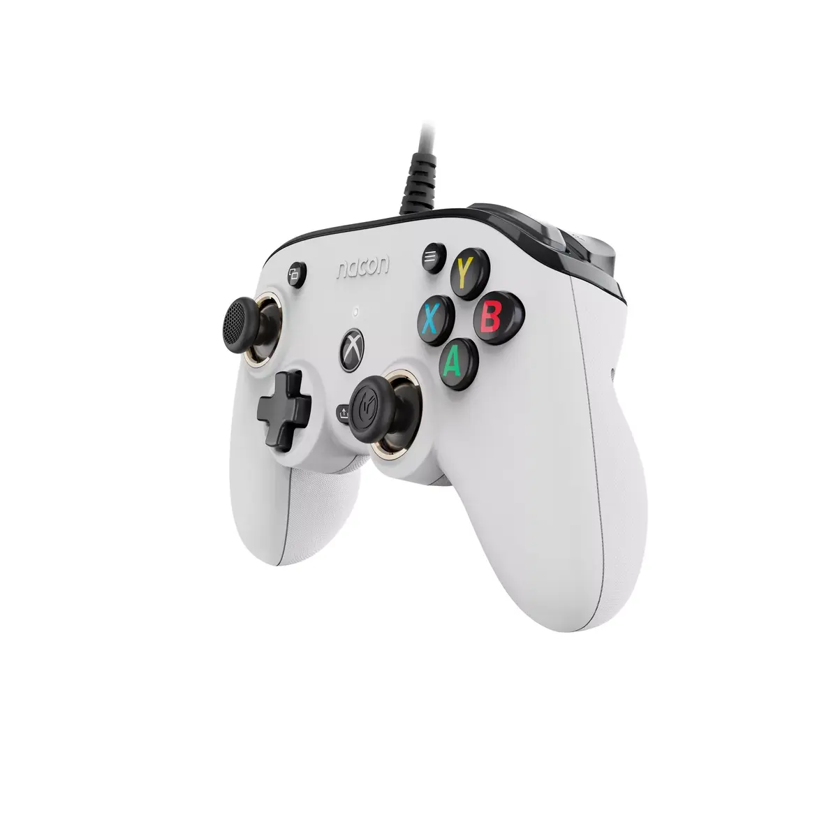 nacon Pro Compact Controller White — Wired USB Gamepad Photo 2