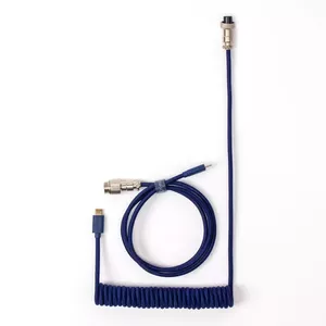 Keychron CAB-L USB kabeļš USB4 Gen 3x2 USB C uz USB C Zils