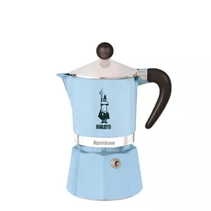 Bialetti Rainbow 0.13 L alumīnija termoplastikas zila kafijas automāts