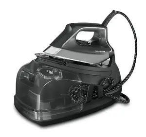 Rowenta DG8622 Spiediena tvaika gludināšanas stacija 2400 W 1.1 L ūdens tvertnes tilpums Microsteam 400 HD Laser zole Pelēka