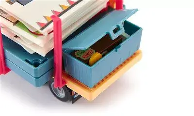 Smagās kravas transportētāja modelis Siku Prefab house Photo 6