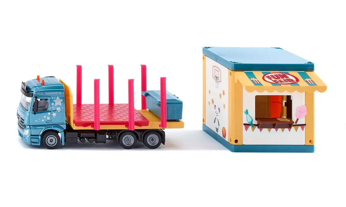 Smagās kravas transportētāja modelis Siku Prefab house Photo 7