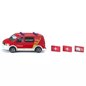 Ambulance model Siku VW T6 preassembled 1:50 scale, L 44 mm, W 104 mm, H 43 mm
