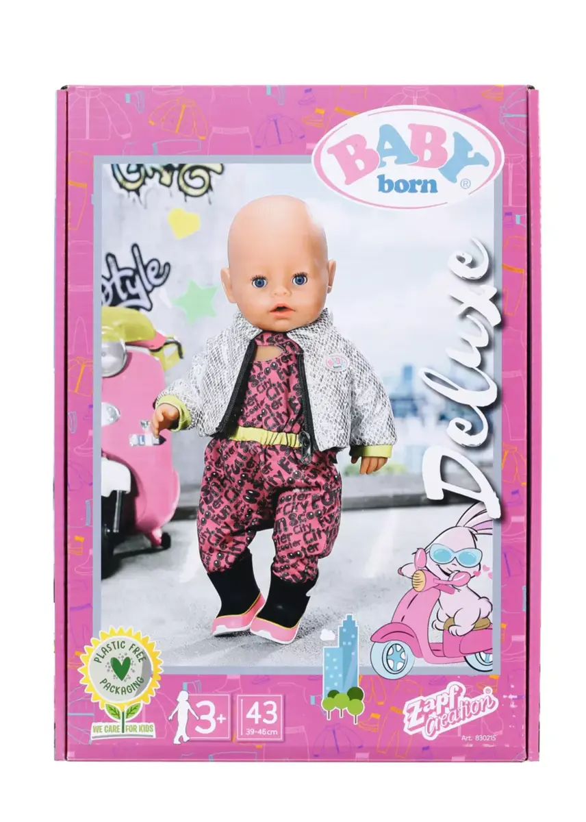 Doll scooter zapf creation BABY born City Deluxe Scooter Combo Photo 3