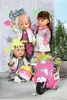 Doll scooter zapf creation BABY born City Deluxe Scooter Combo Photo 13