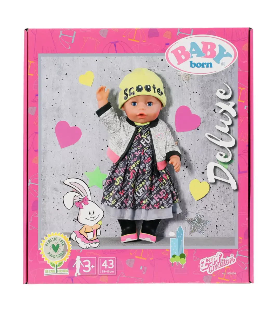 Lelle apģērbu komplekts BABY born City Deluxe Style Photo 3