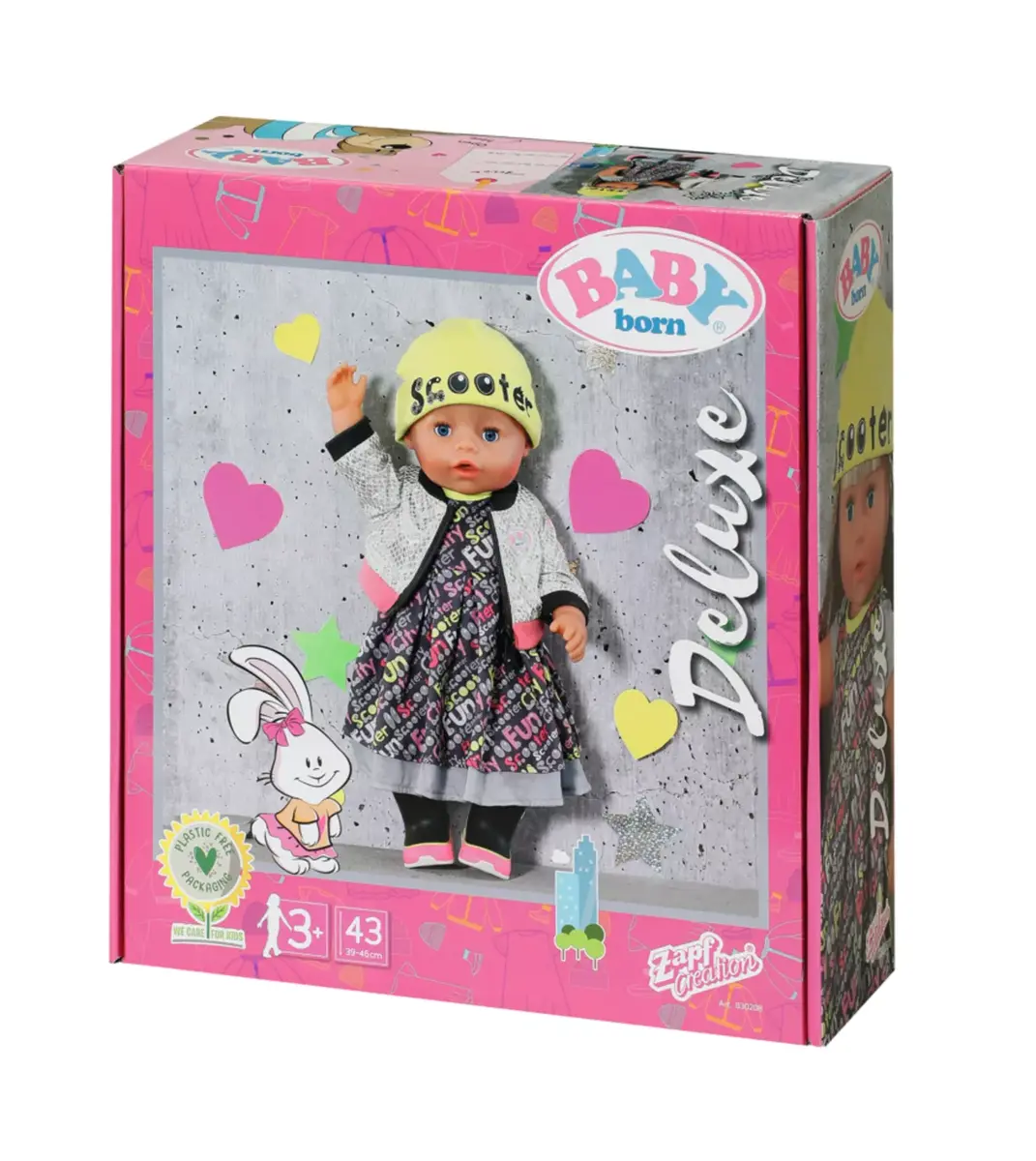 Lelle apģērbu komplekts BABY born City Deluxe Style Photo 5