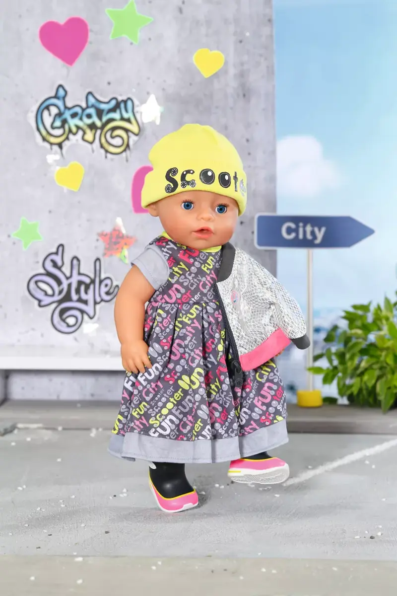 Lelle apģērbu komplekts BABY born City Deluxe Style Photo 10