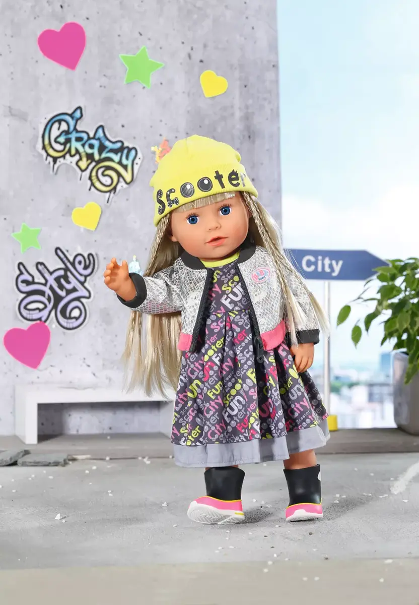 Lelle apģērbu komplekts BABY born City Deluxe Style Photo 12